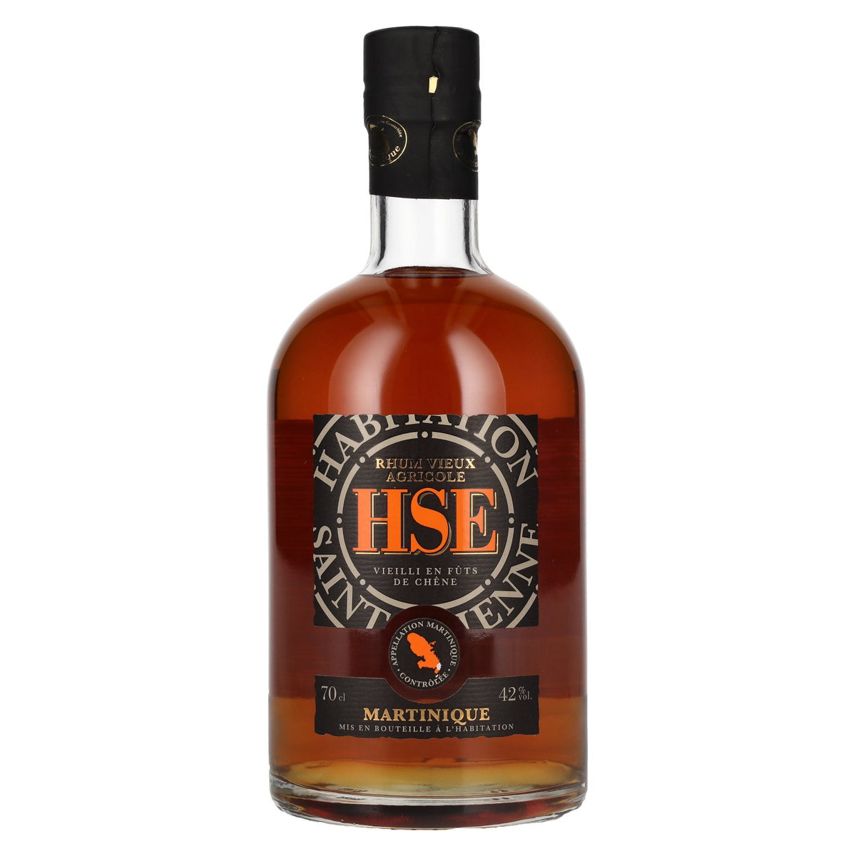 HSE Rhum Vieux Agricole Martinique 42% vol. 0,7l