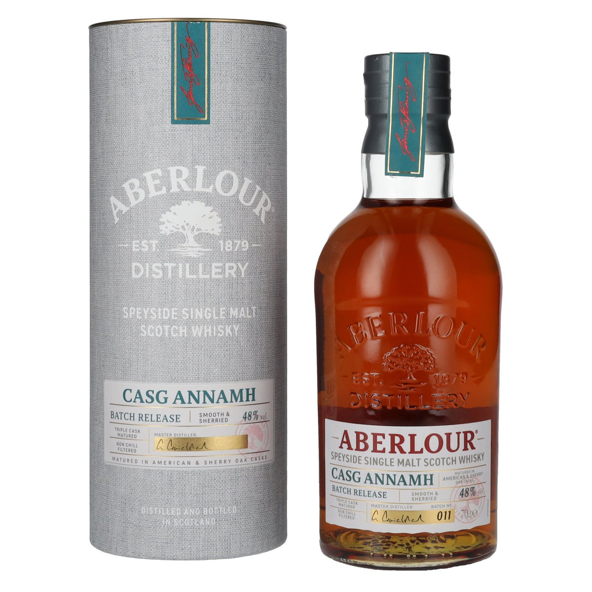 Aberlour CASG ANNAMH Batch Release 011 48% vol. 0,7l en boîte cadeau