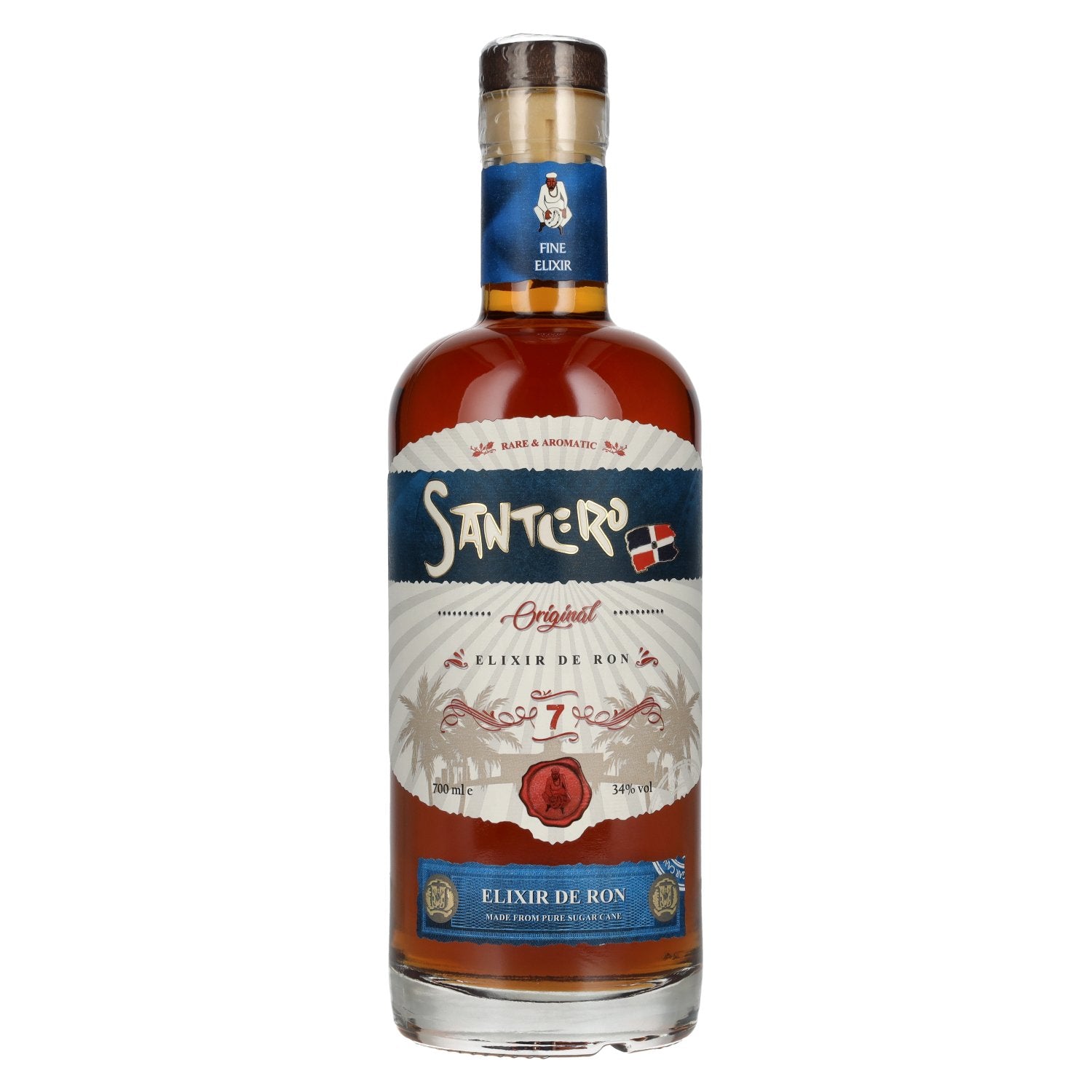 Santero 7 Years Old Elixir De Roner Spirit Drink 34% Vol. 0,7l