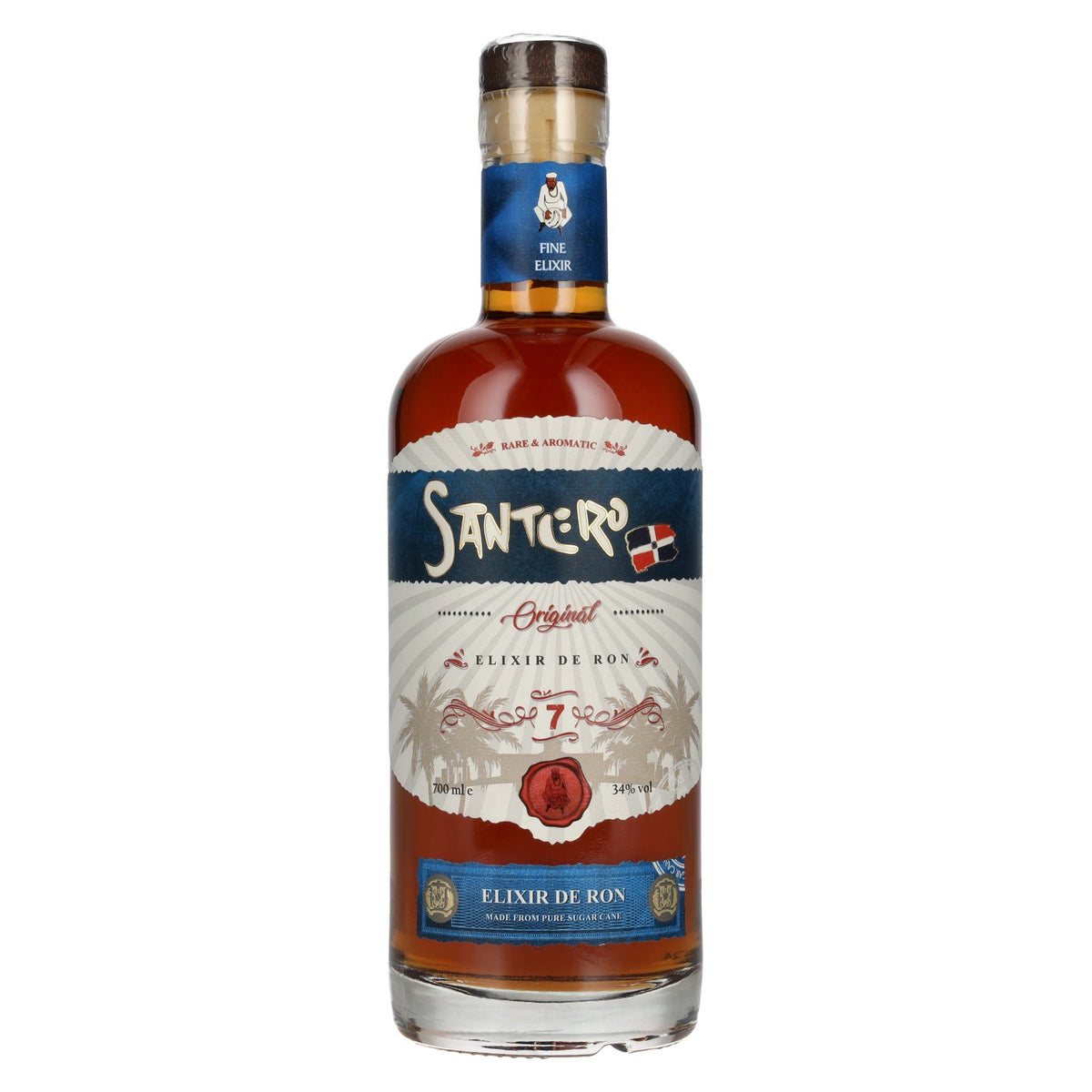 Santero 7 Years Old Elixir De Roner Spirit Drink 34% Vol. 0,7l