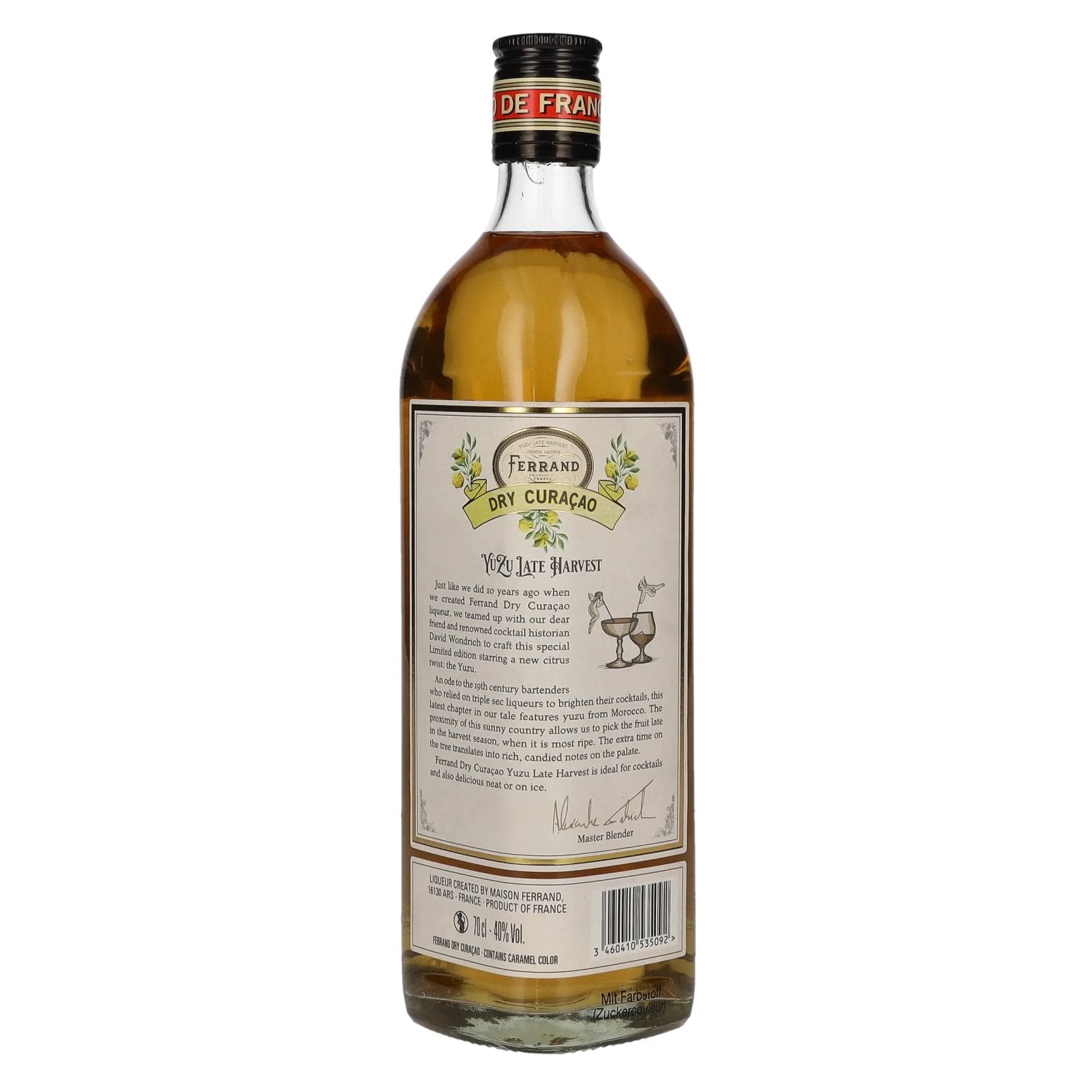 FERRAND Dry Curaçao Yuzu 40% vol. 0,7l