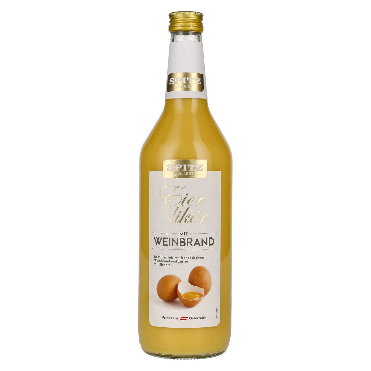 Spitz egg liqueur with brandy 16% vol. 1l