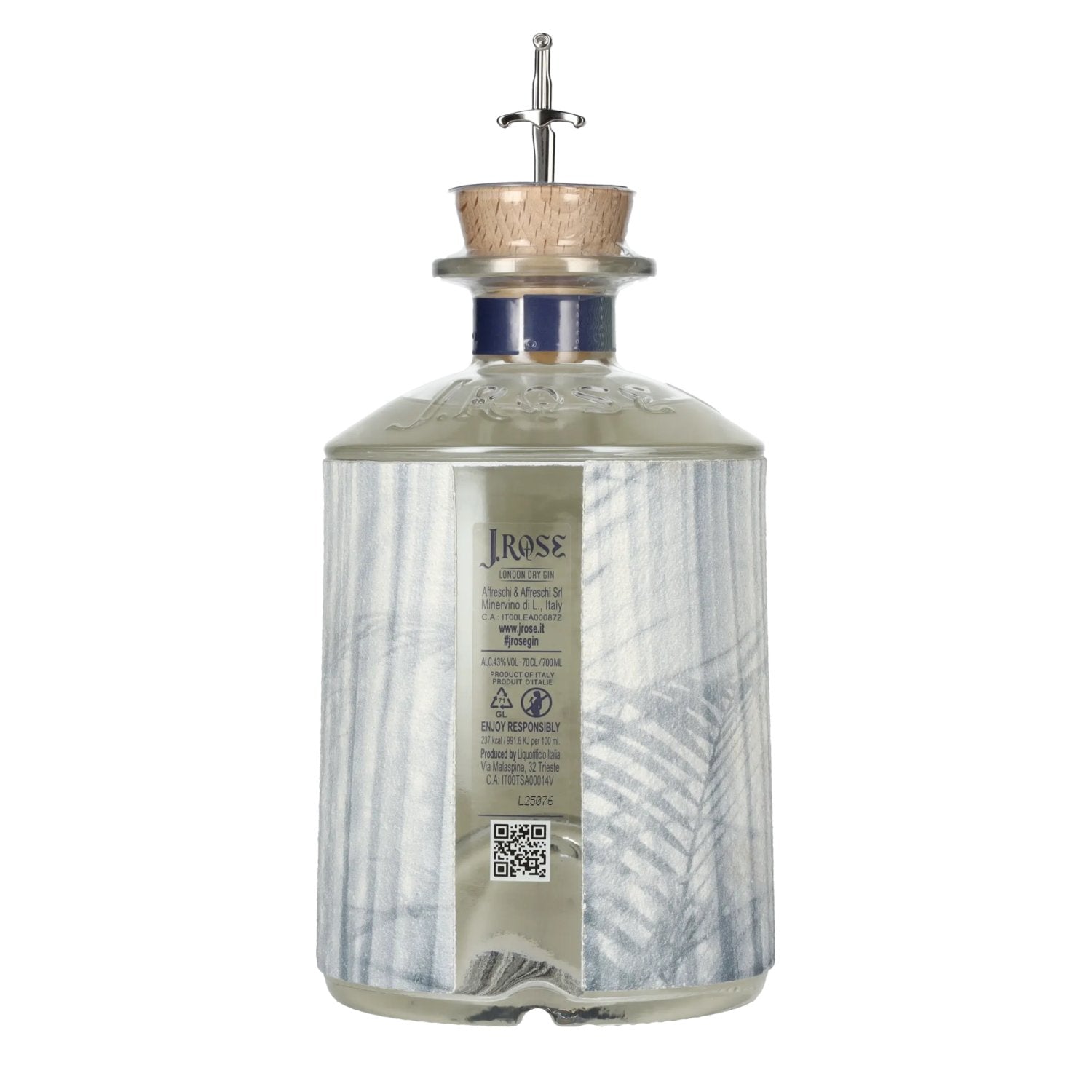 J. Rose London Dry Gin JR06 43% vol. 0,7l