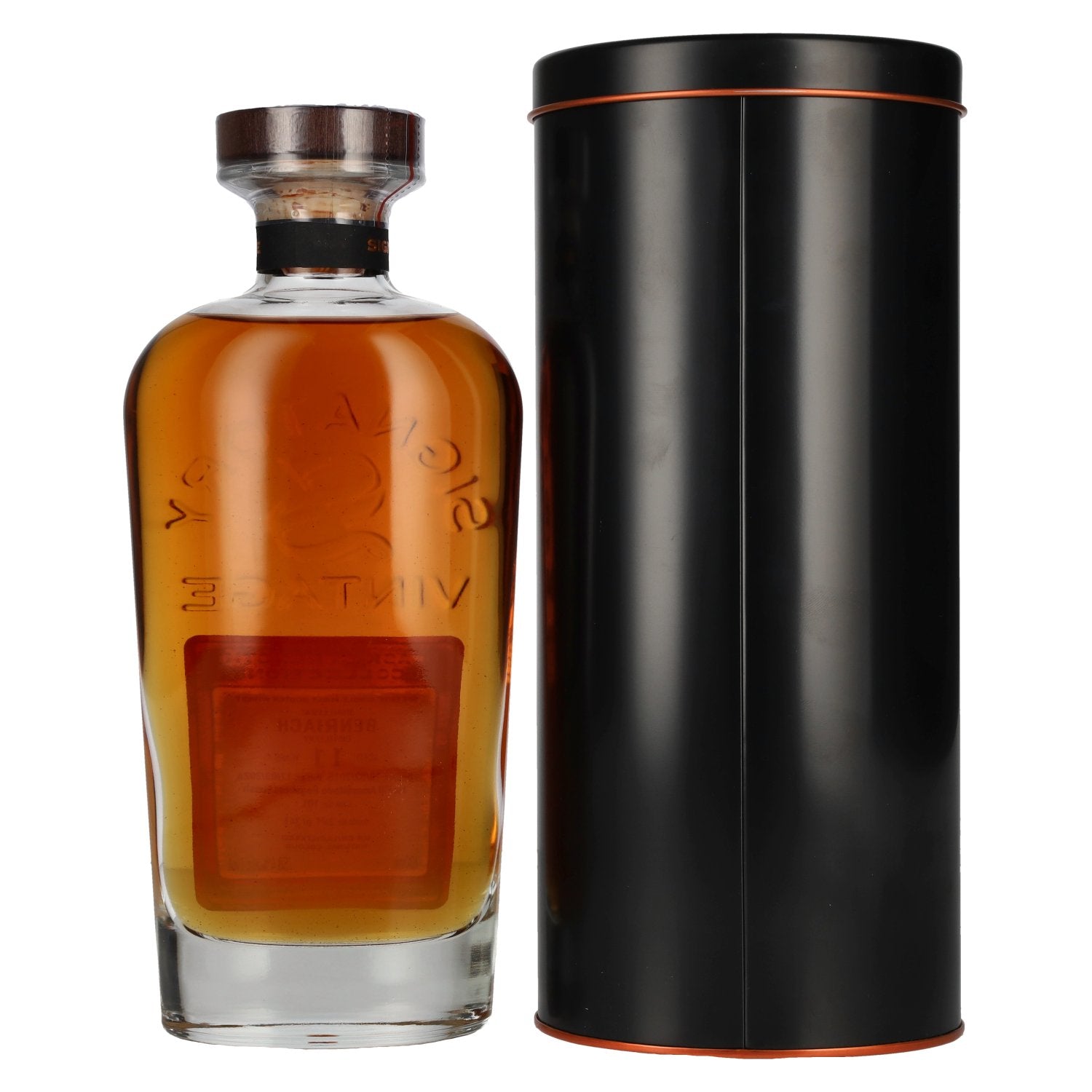 Signatory Vintage BENRIACH 11 Years Old 1st Fill Amontillado Cask Cask Strength #101 2015 58,4% Vol. 0,7l in Tinbox