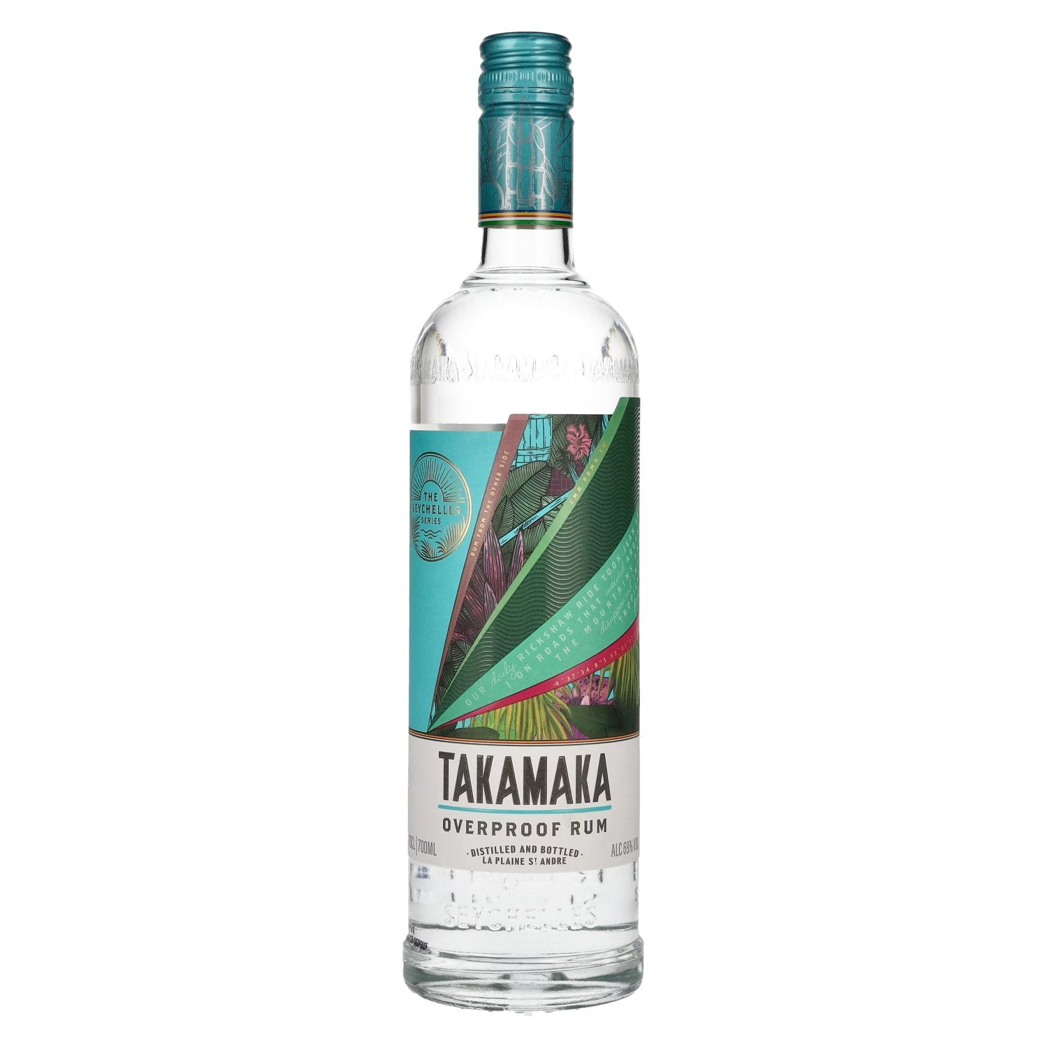 Takamaka OVERPROOF RUM 69% vol. 0,7l