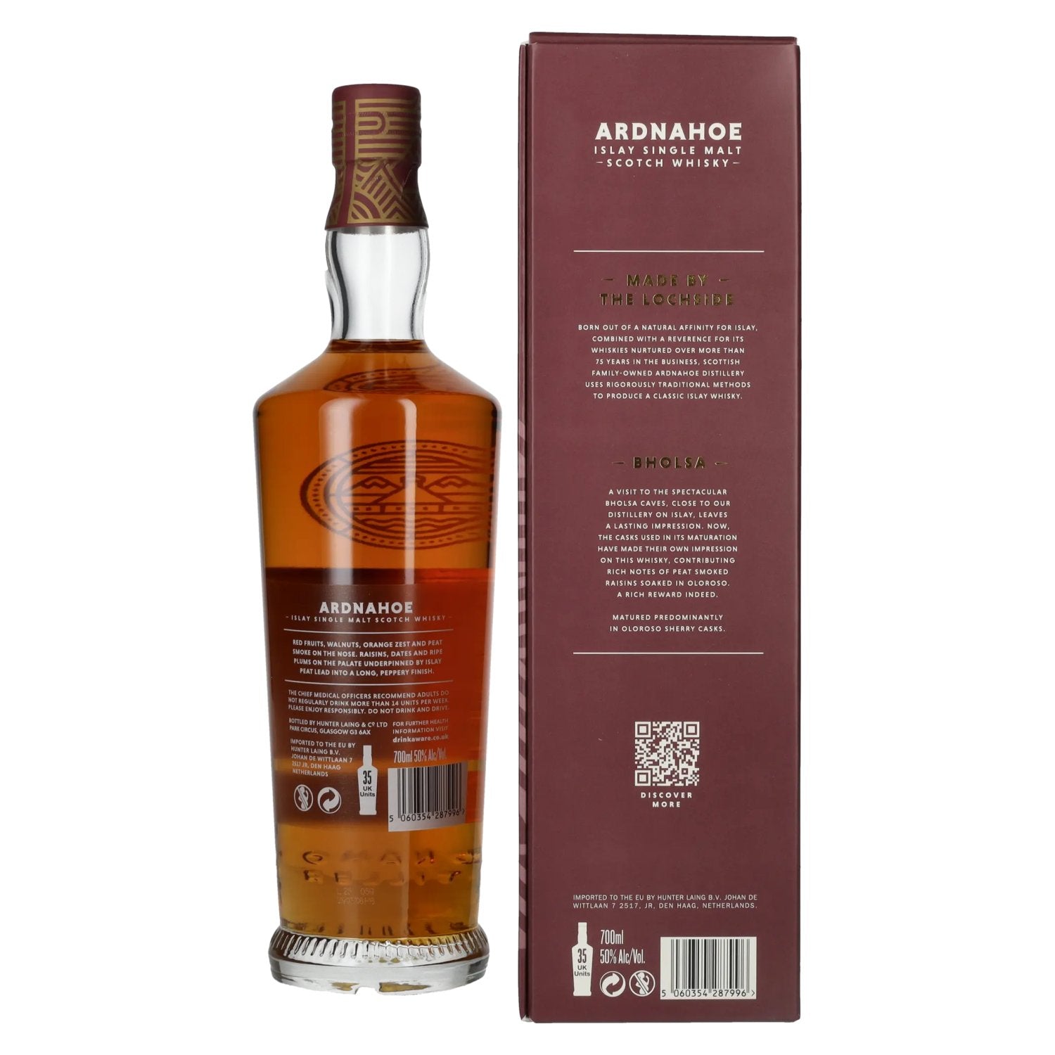 Ardnahoe BHOLSA Islay Single Malt Whisky 50% Vol. 0,7l in gift box