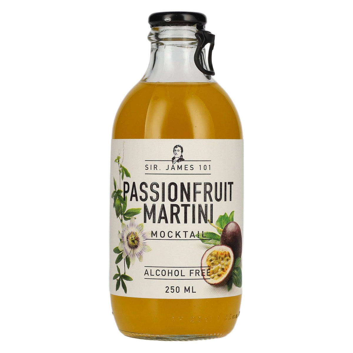Sir. James 101 PASSIONFRUIT MARTINI non-alcoholic mocktail 12 x 0.25 l