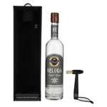 Beluga Gold Line Vodka Montenegro 40% Vol. 0.7l in leather-look gift box with brush
