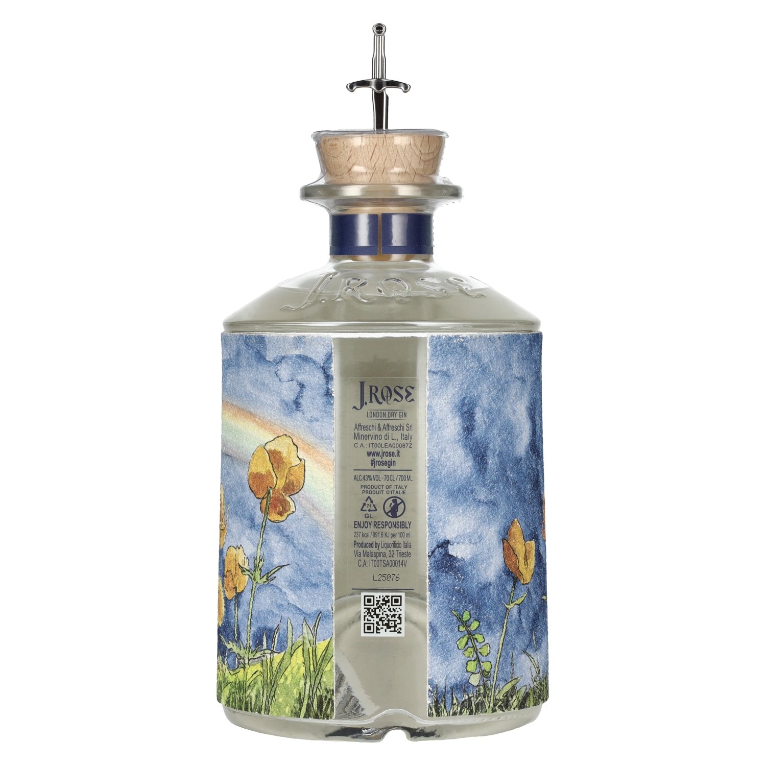 J. Rose London Dry Gin JR04 43% vol. 0,7l