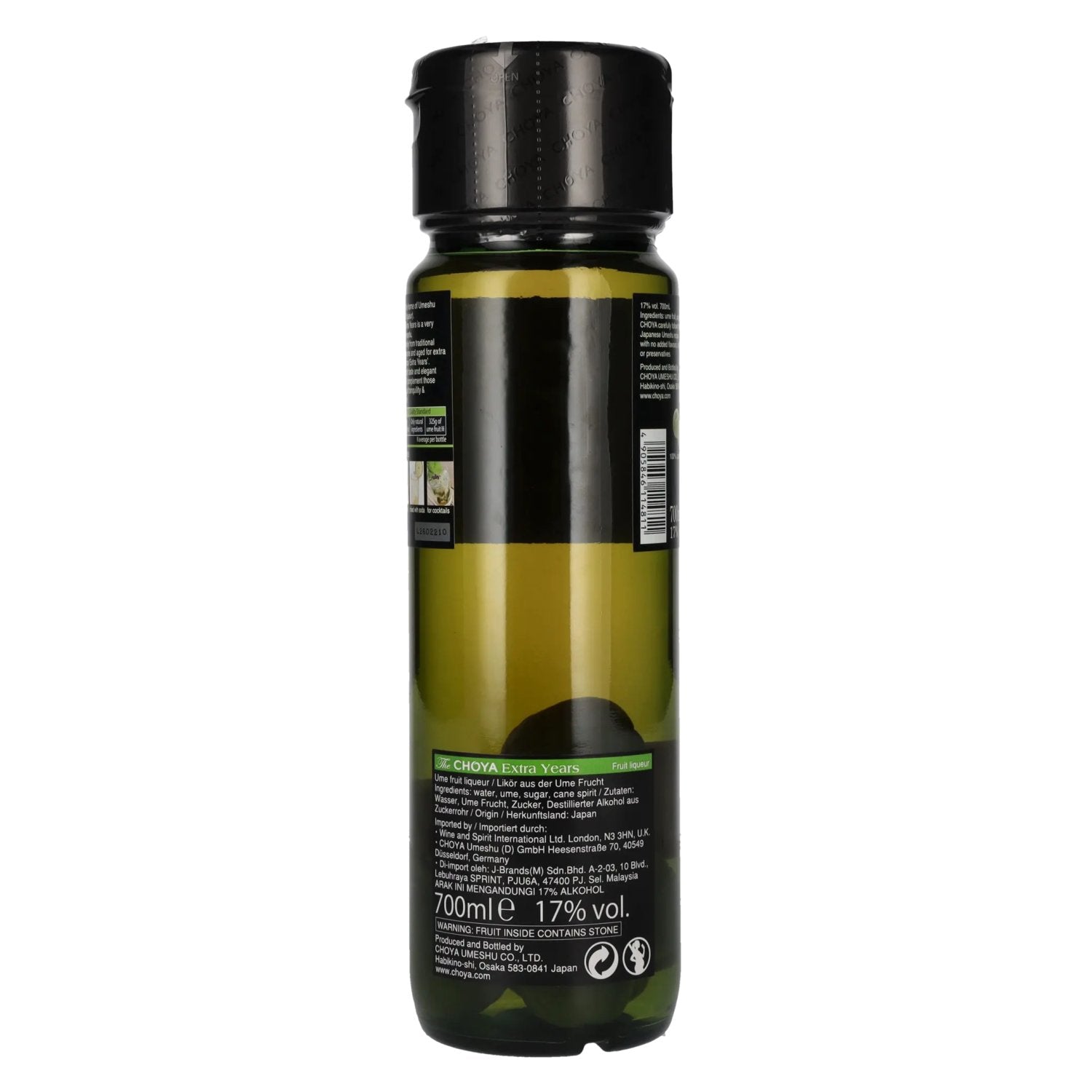 The Choya Extra Years Ume Fruit Liqueur 17% Vol. 0,7l