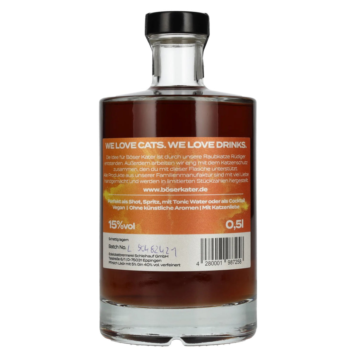 Böser Kater Aperitivo Peach Iced Tea 15% ABV 0.5l