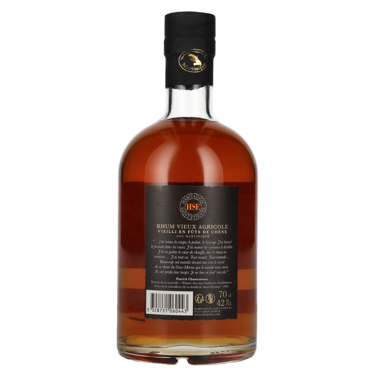 HSE Rhum Vieux Agricole Martinique 42% vol. 0,7l