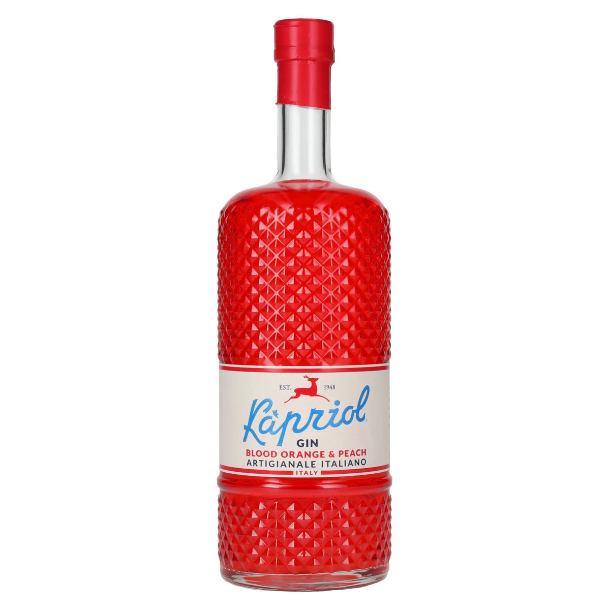 Kapriol BLOOD ORANGE &amp; PEACH Gin Artigianale Italiano 40,7% Vol. 0,7l