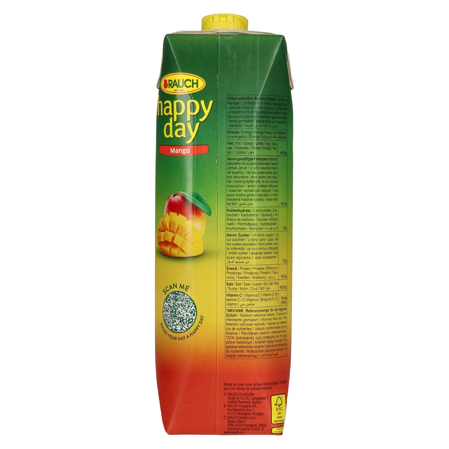 Happy Day Mango 1l