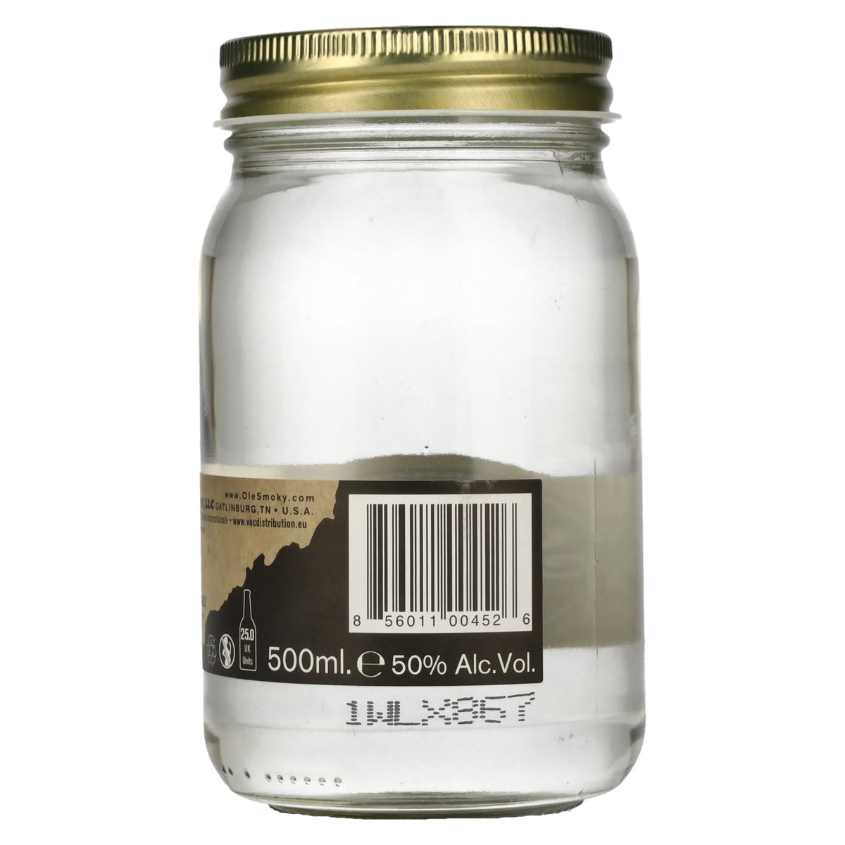 Ole Smoky Tennessee Moonshine WHITE LIGHTNIN' 50% Vol. 0,5l