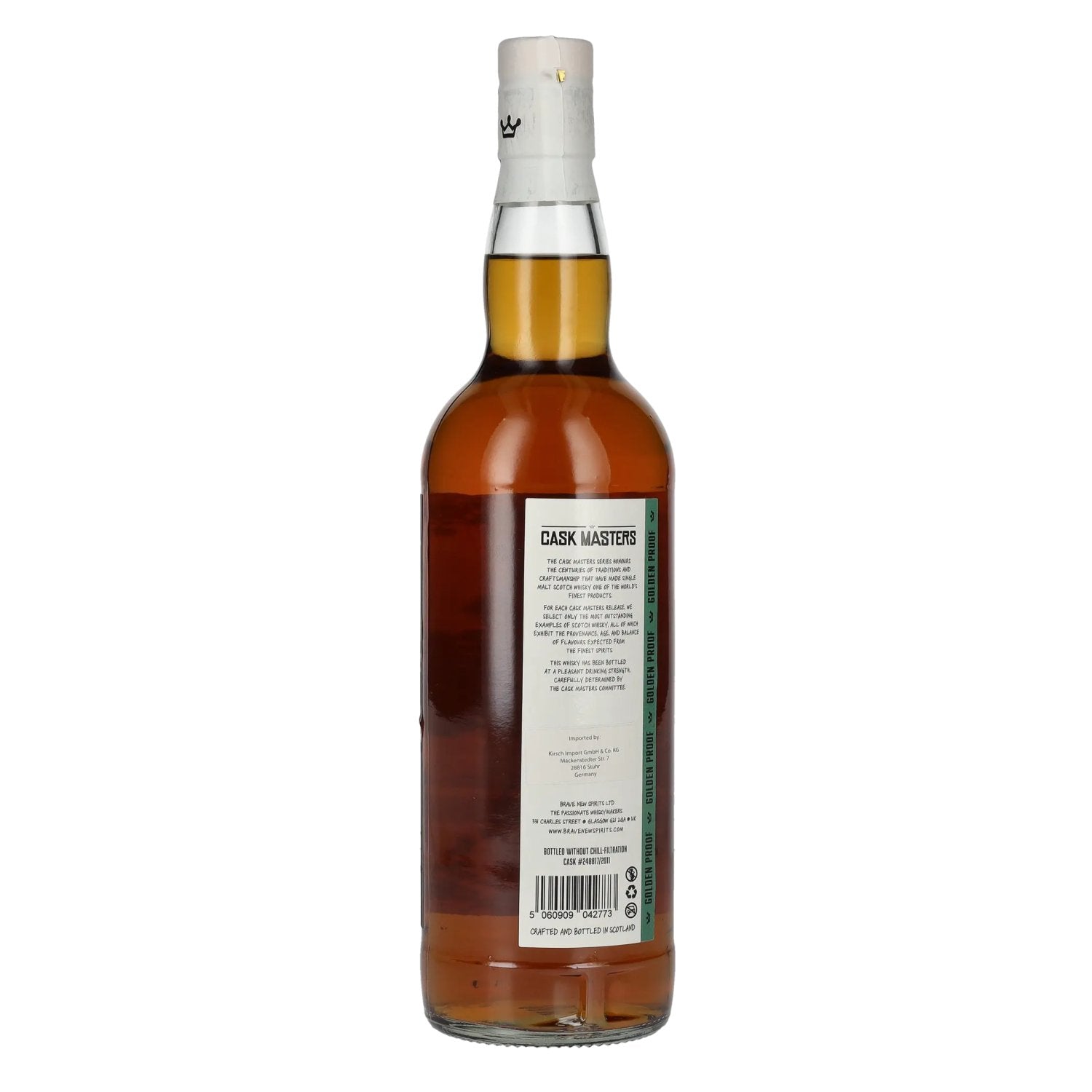 Brave New Spirits 13 Years Old NORTH BRITISH Cask Masters Single Grain #248817 2011 50,1% Vol. 0,7l