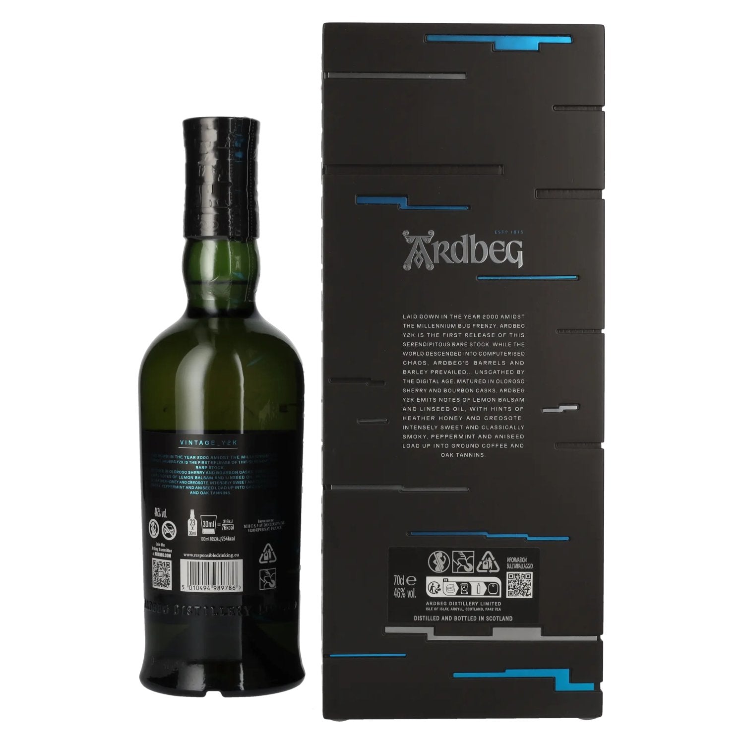 Ardbeg 23 Years Old The Ultimate Vintage Y2K 2000 46% Vol. 0,7l in gift box