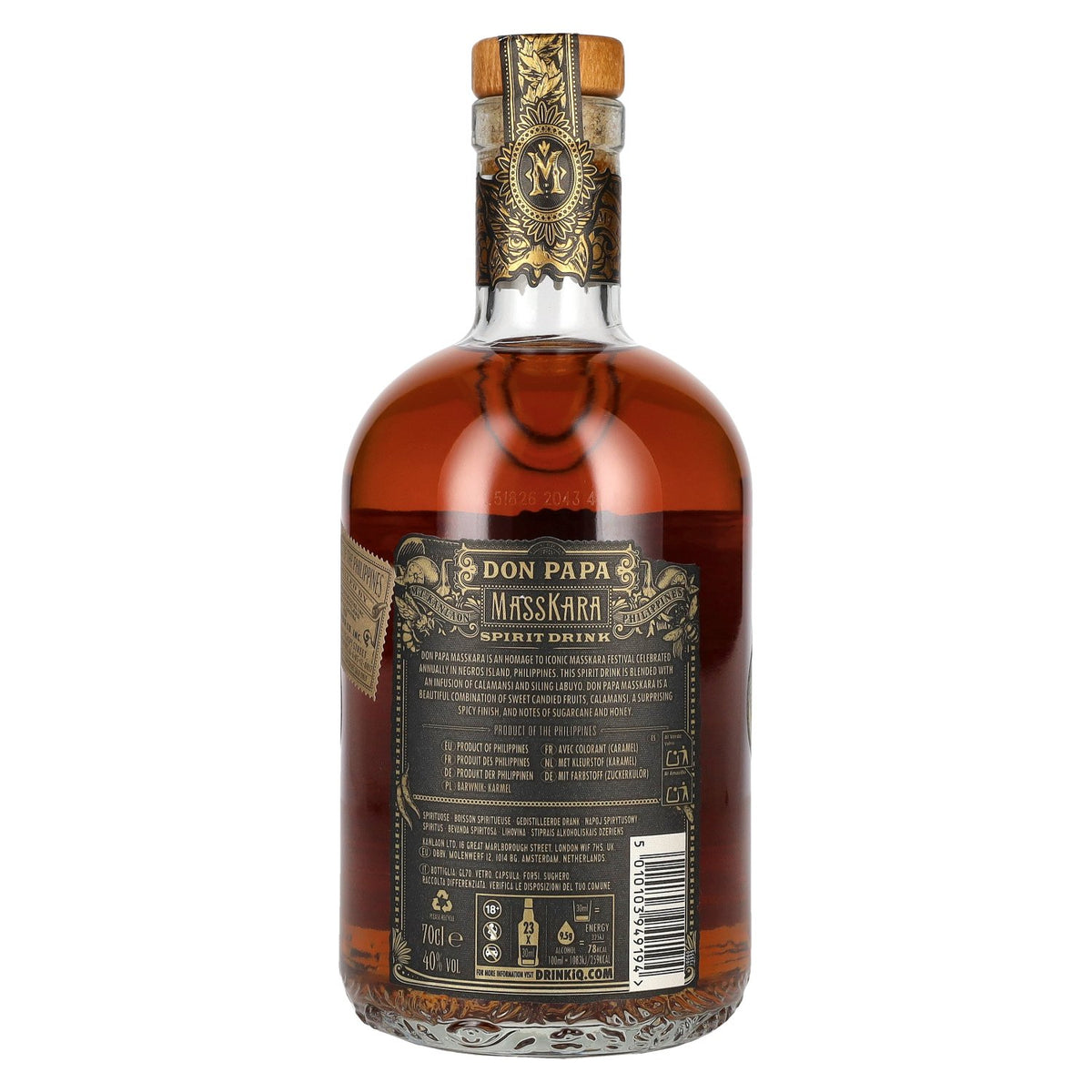 Don Papa MASSKARA 40% vol. 0.7 l New Design