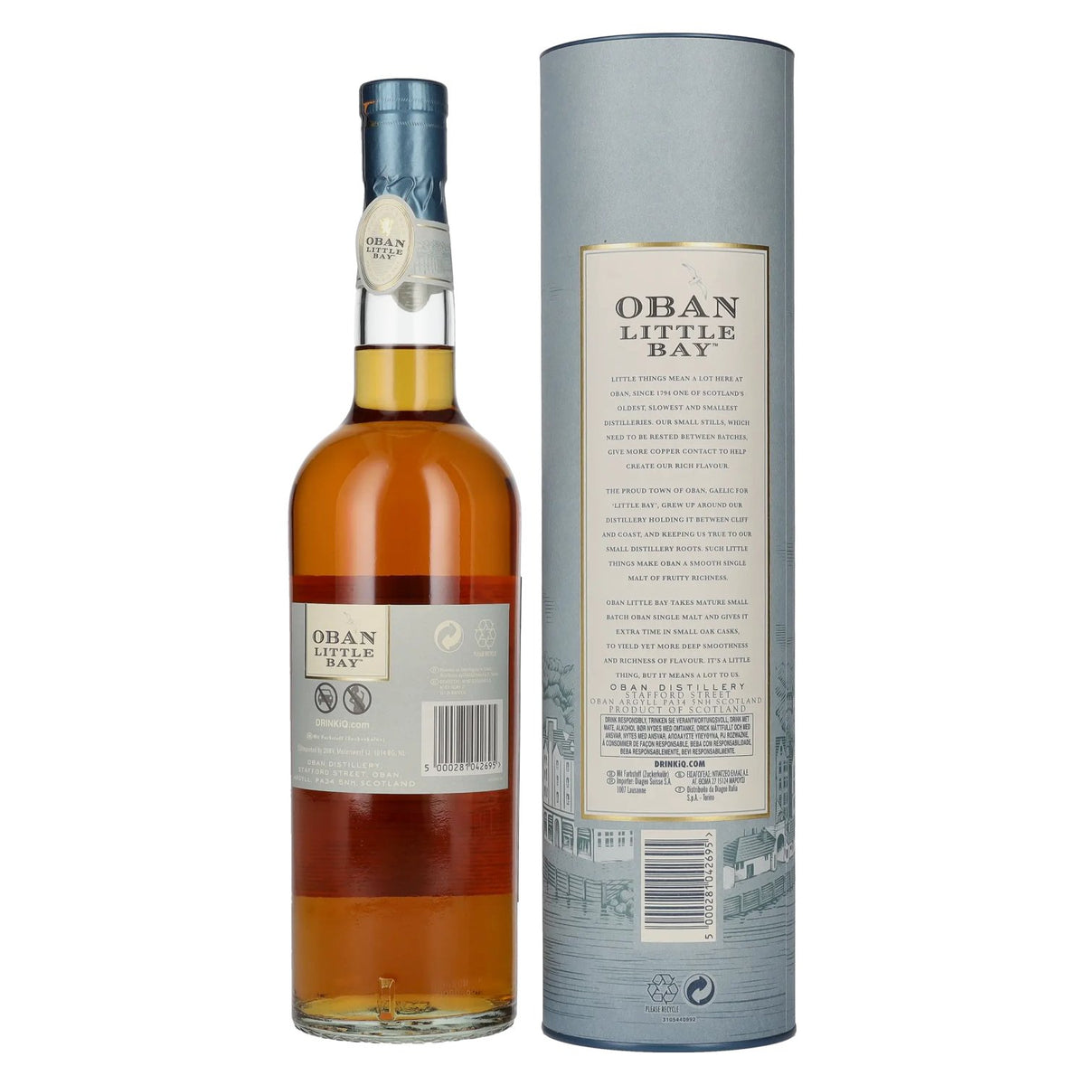 Oban Little Bay Single Malt Scotch Whisky Small Cask 43% Vol. 0,7l in Geschenkbox