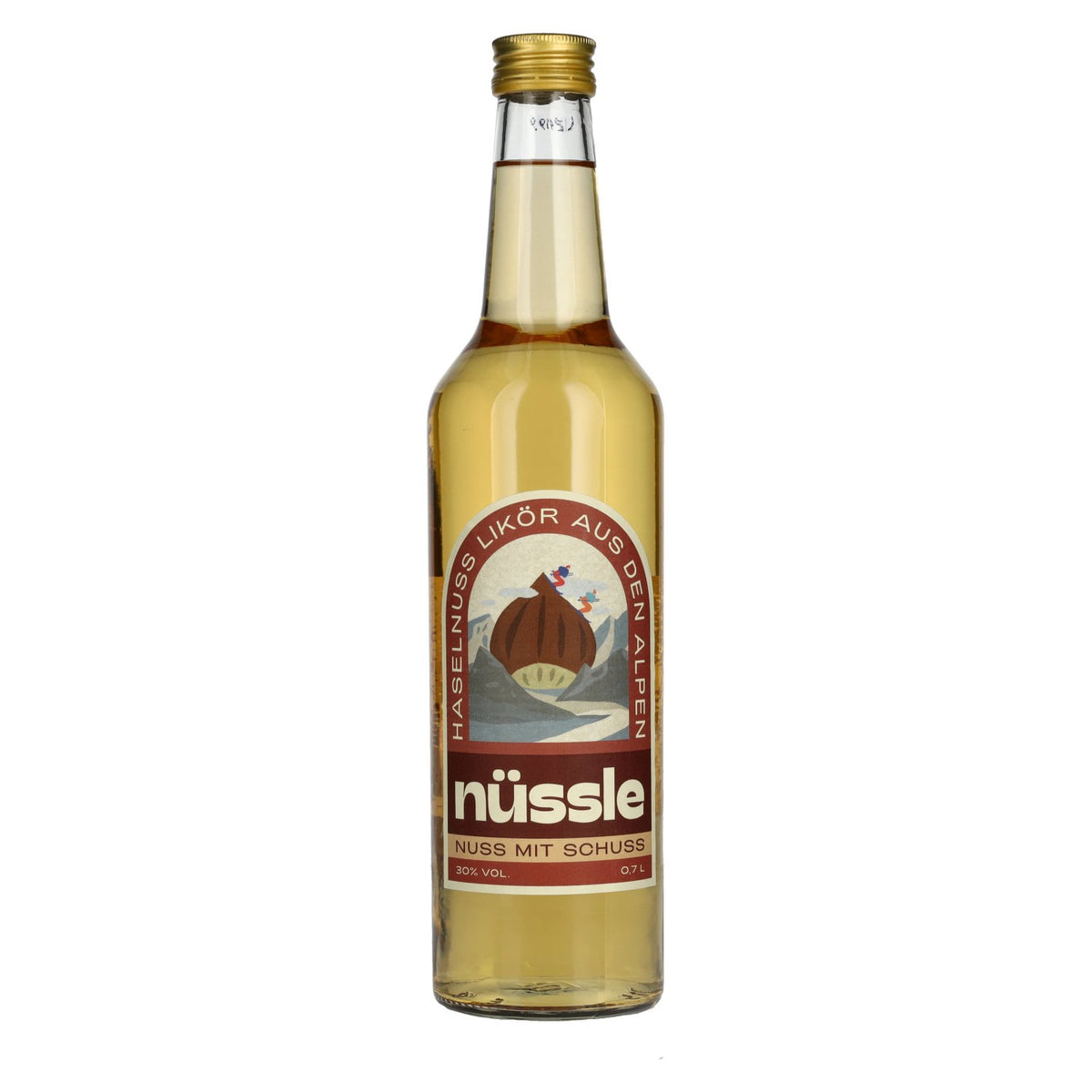 NÜSSLE Noisette avec coup de feu Liqueur de noisette 30% vol. 0,7l