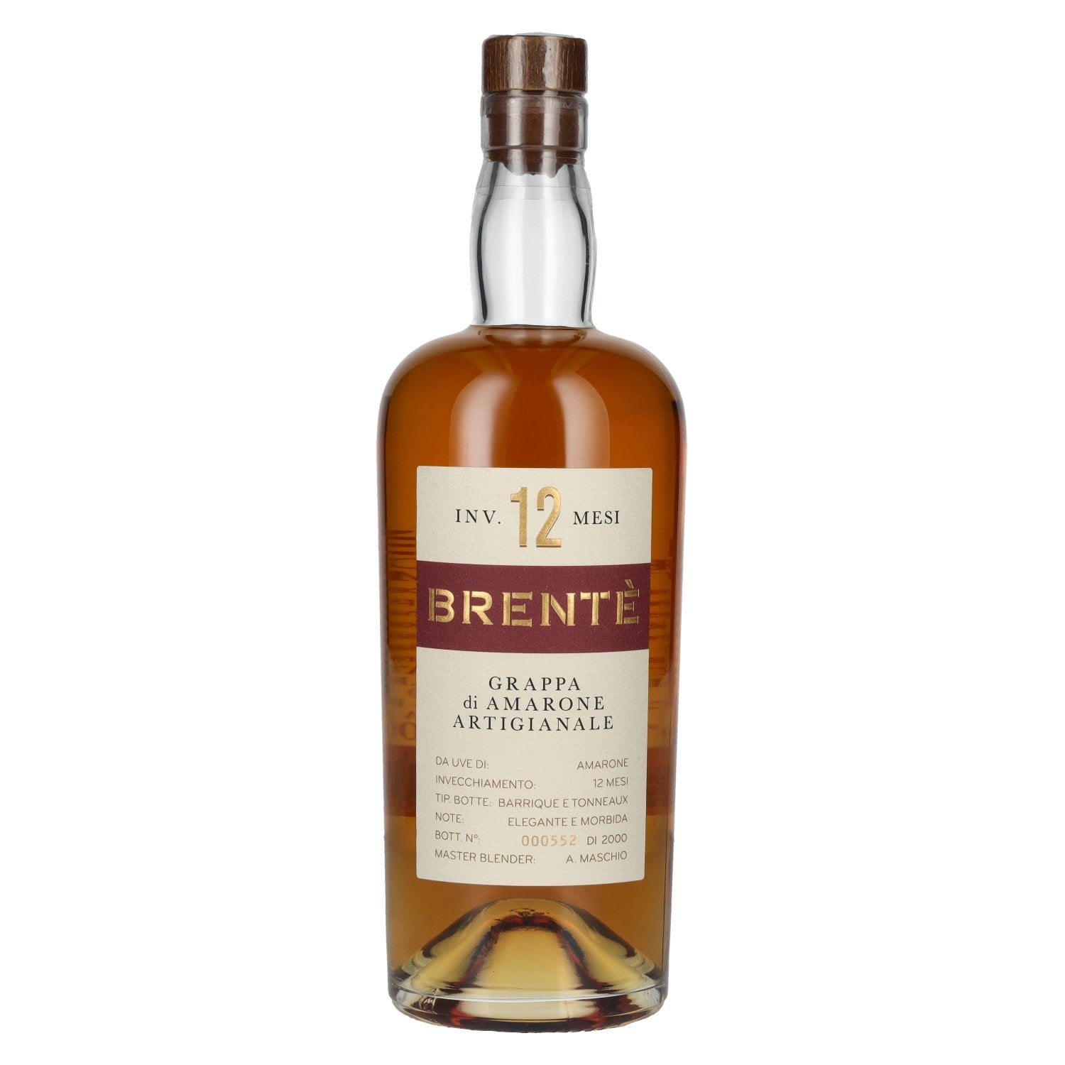 Maschio Beniamino AMARONE Invecchiata 12 Mesi Grappa 40% Vol. 0,7l