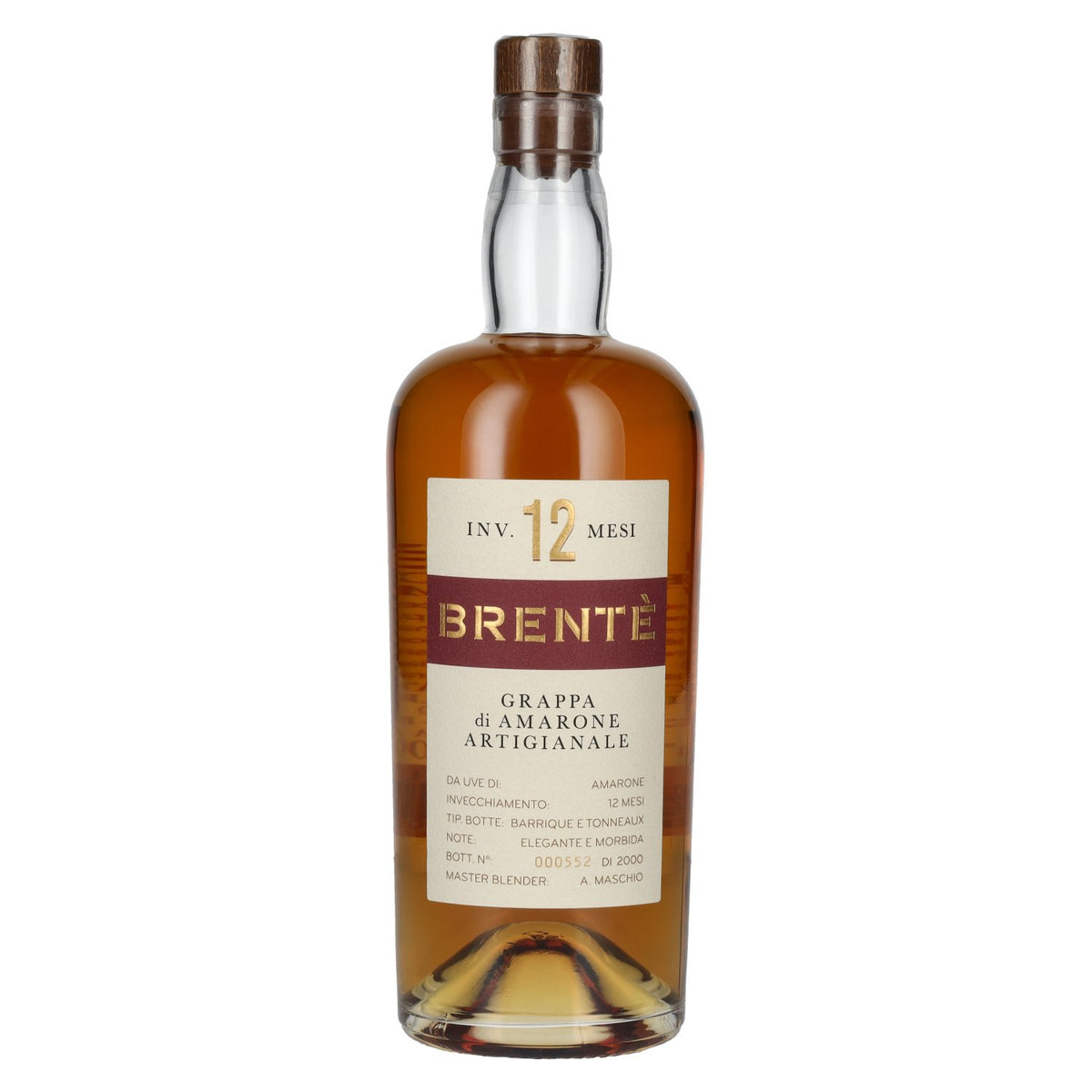 Maschio Beniamino AMARONE Invecchiata 12 Mesi Grappa 40% Vol. 0,7l