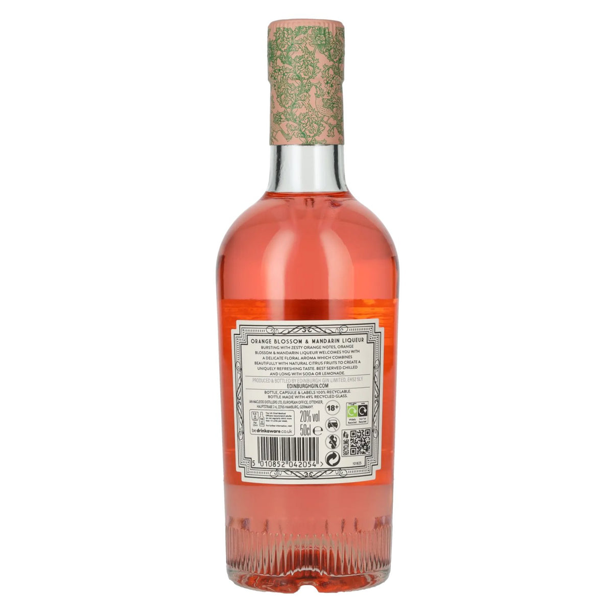 Edinburgh Spiced Orange Blossom &amp; Mandarin Liqueur 20% Vol. 0,5l