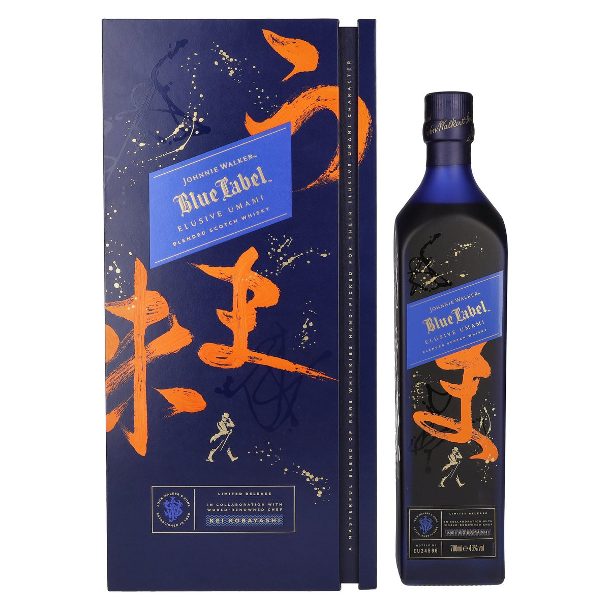 Johnnie Walker Blue Label ELUSIVE UMAMI Blended Scotch Whisky Limited Release 43% Vol. 0,7l en boîte cadeau