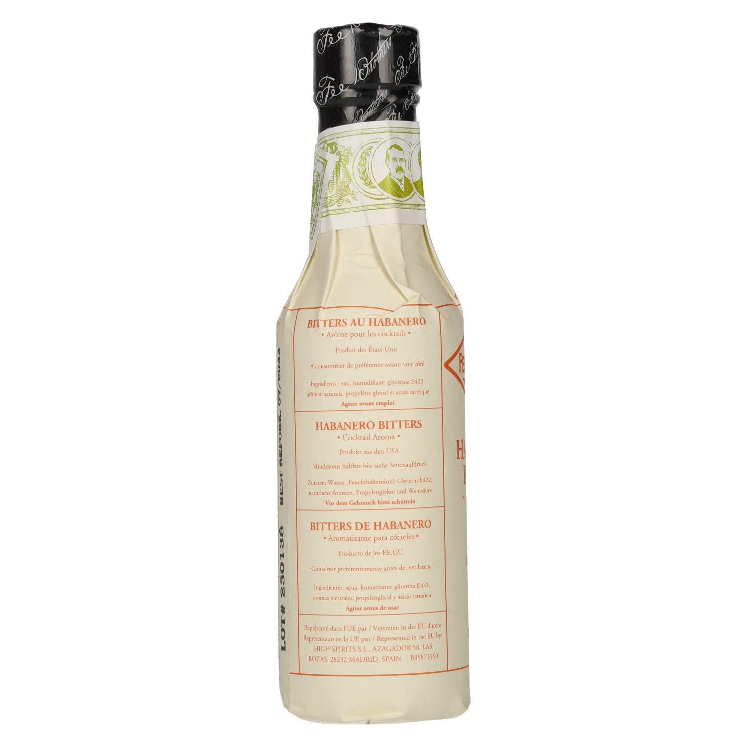 Fee Brothers Habanero Bitters 7% ABV 0.15 l