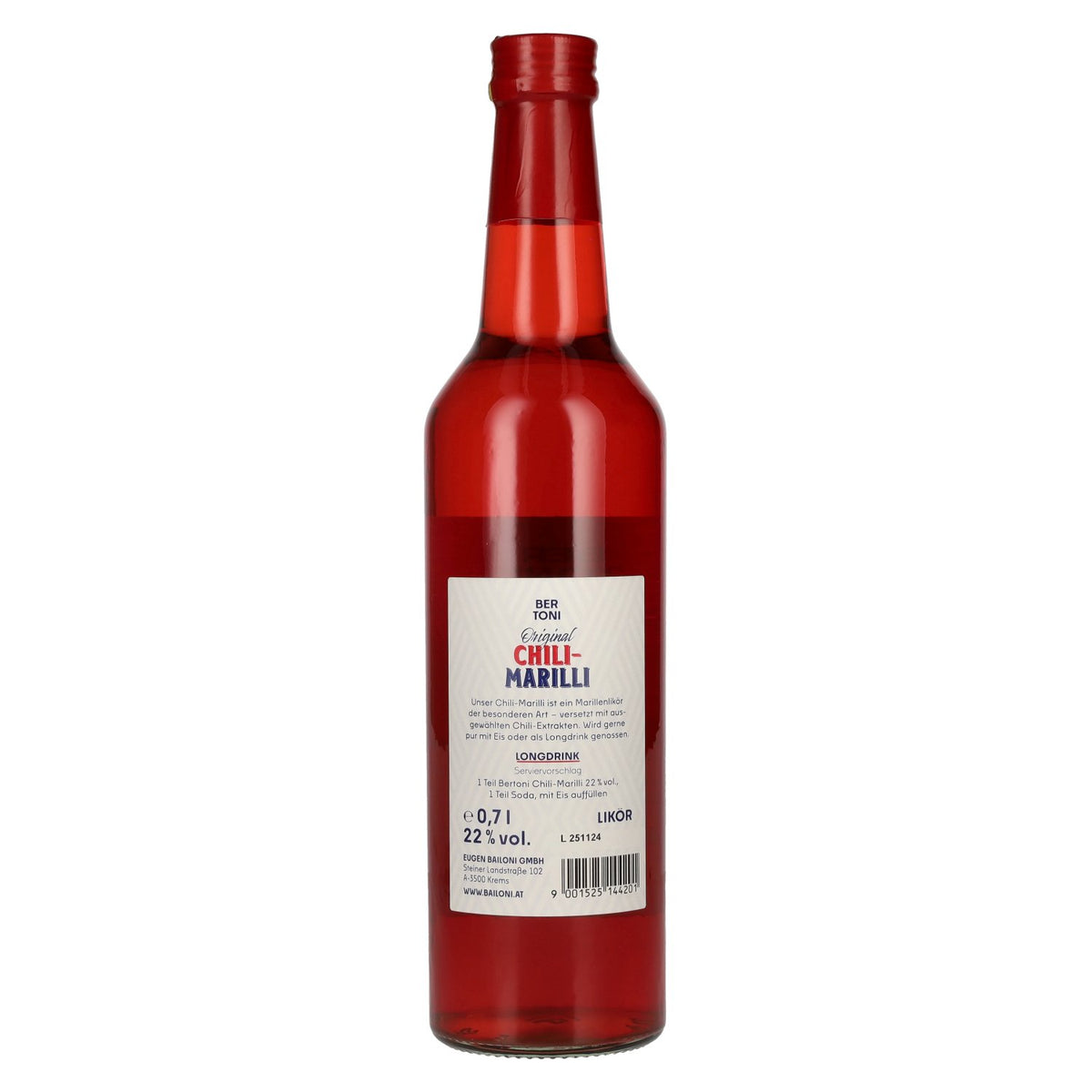 Bertoni Original Chilli Marilli Liqueur 22% Vol. 0,7l
