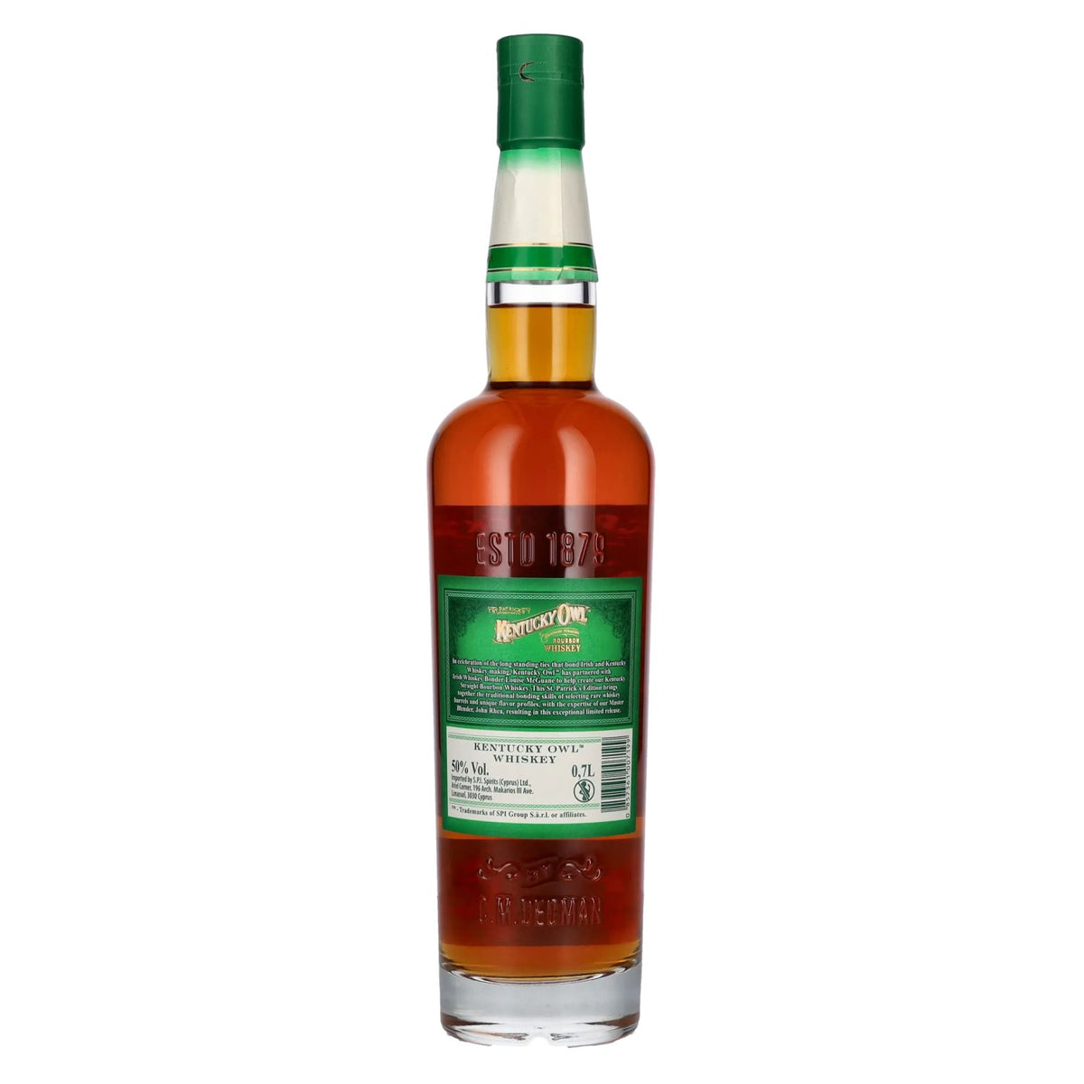 Kentucky Owl Bourbon Whiskey ST. PATRICK'S EDITION 50% Vol. 0,7l