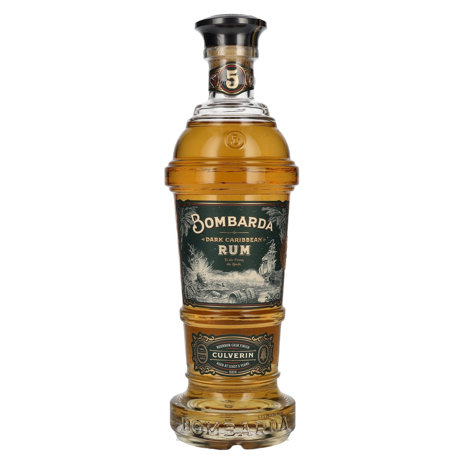 Bombarda CULVERIN Dark Caribbean Rum 43% vol. 0,7l