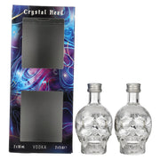 Crystal Head Vodka 40% vol. 2x0,05l en boîte cadeau