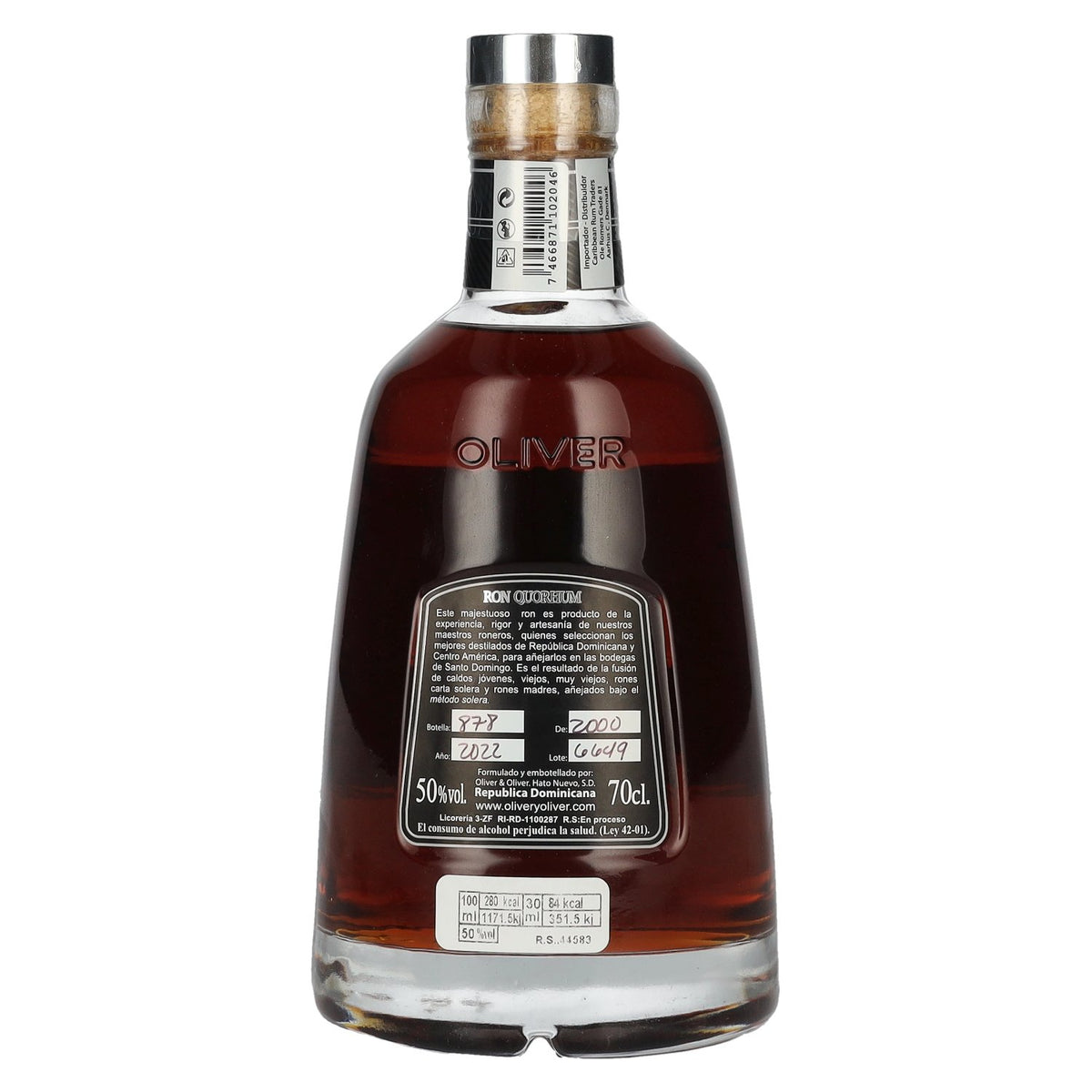 Ron Quorhum 30 Aniversario Cask Strength 50% Vol. 0,7l