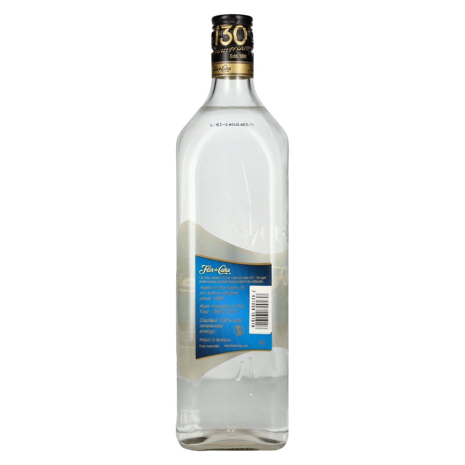 Flor de Caña EXTRA SECO Rhum Reserva N° 4 40% vol. 1l