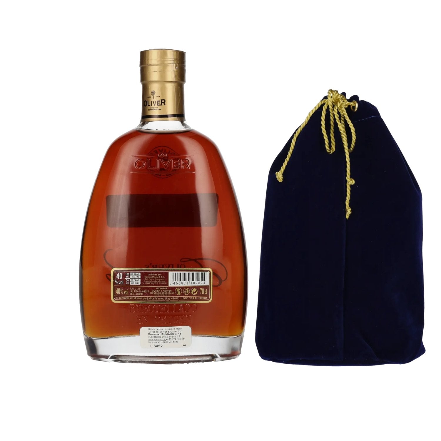 Oliver’s Exquisito Sistema Solera Ron 1995 40% Vol. 0,7l