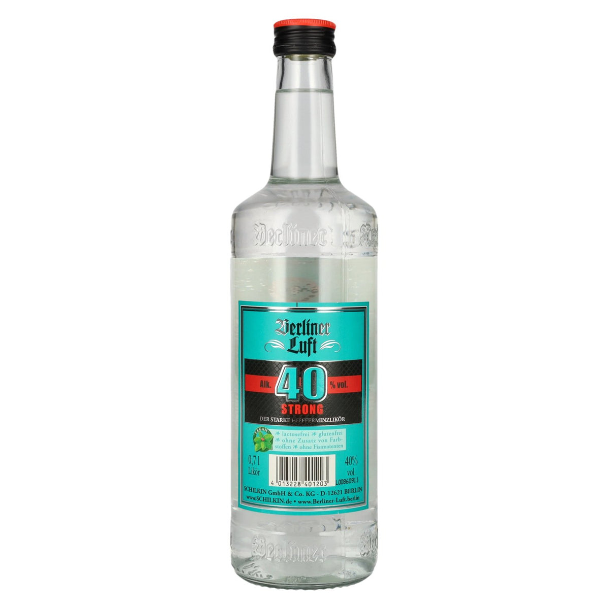 Berliner Luft STRONG Liqueur de menthe poivrée 40 % vol. 0,7 l