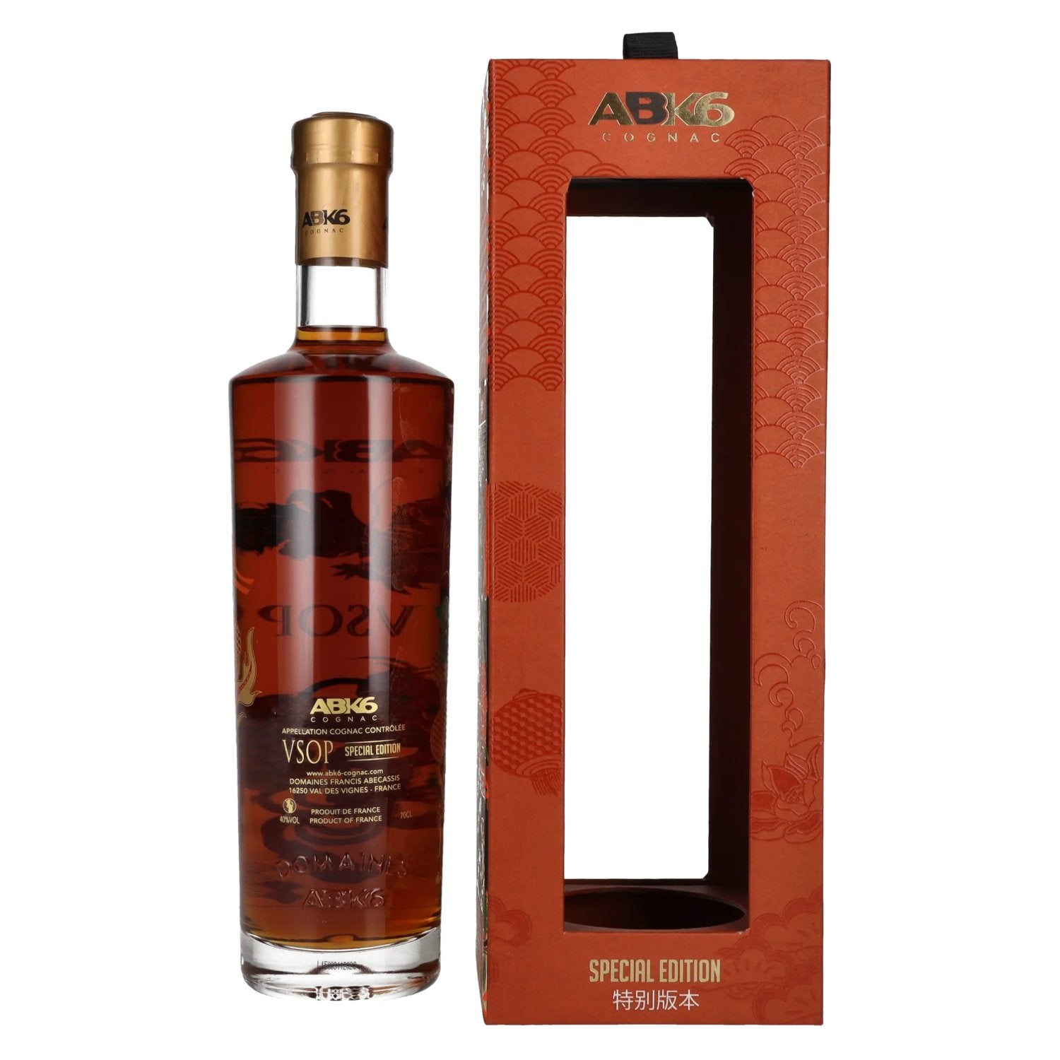 ABK6 VSOP Cognac Chinese New Year Edition 40% Vol. 0,7l in Geschenkbox