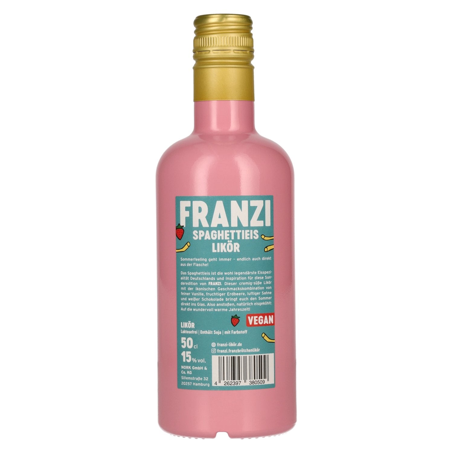 Franzi Spaghettieis Likör 15% Vol. 0,5l