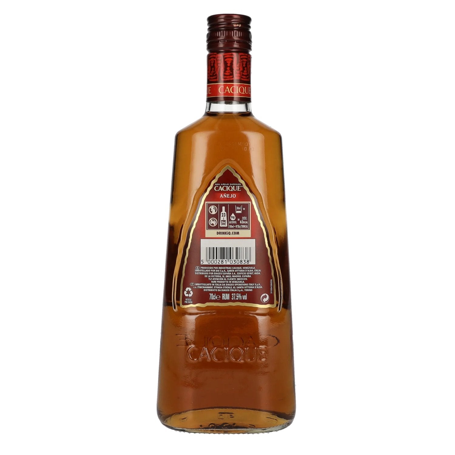 CACIQUE Ron Añejo 37,5% Vol. 0,7l