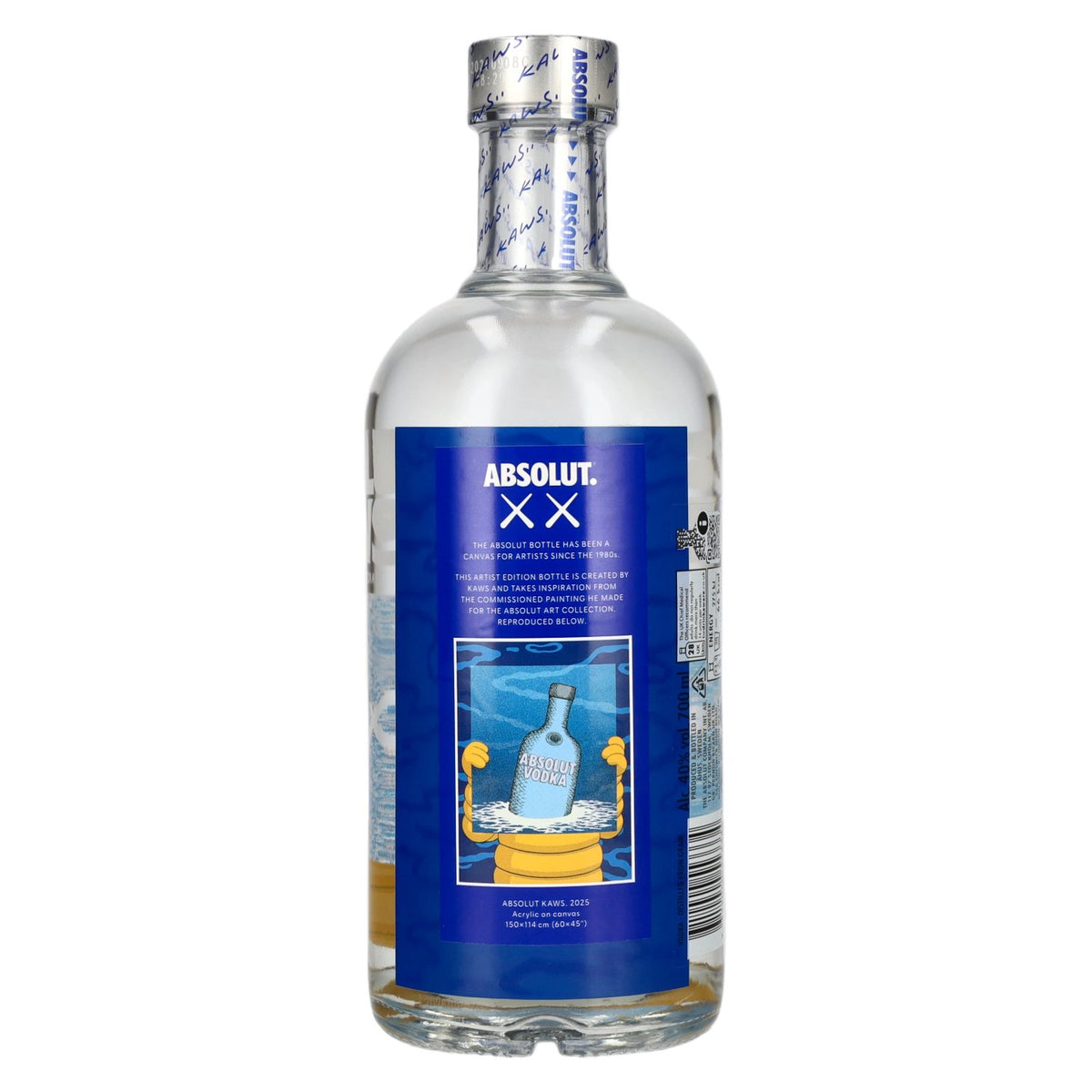 Absolut KAWS Original Vodka 40% Vol. 0,7l