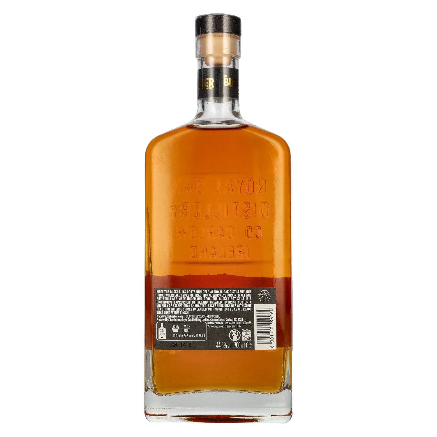 The Busker Single Pot Still Irish Whiskey 44,3% Vol. 0,7l