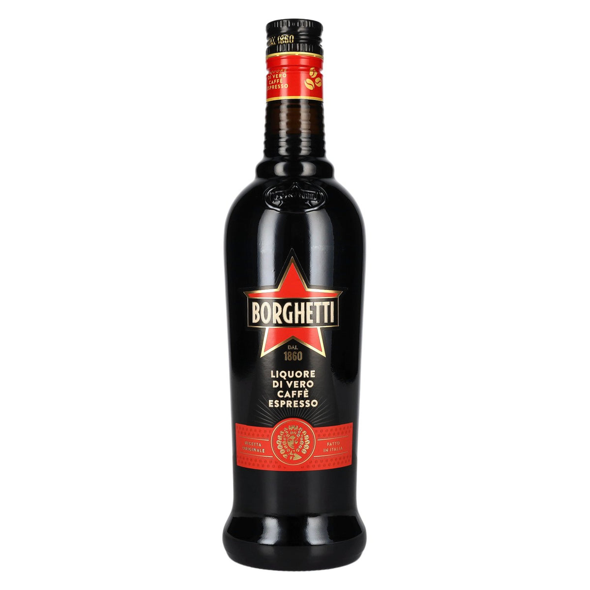 Liqueur d'espresso Borghetti 25 % vol., 0,7 l