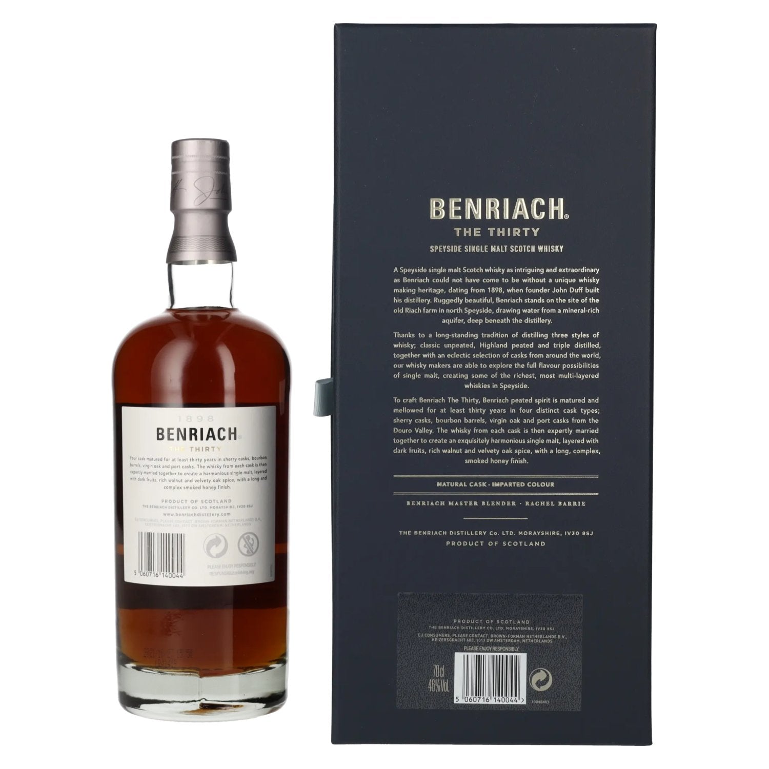 Benriach THE THIRTY Single Malt Four Cask Matured 46% Vol. 0,7l in Geschenkbox