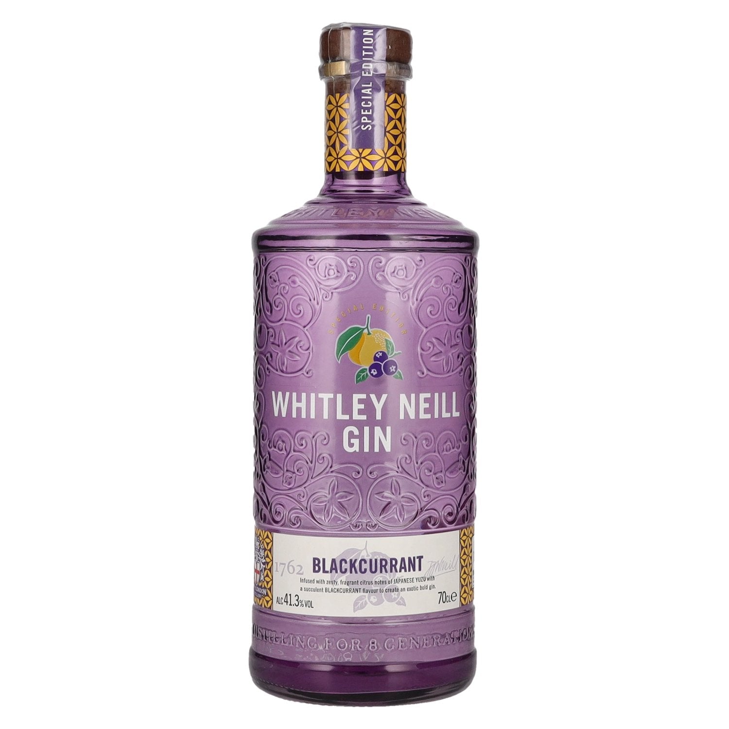 Whitley Neill BLACKCURRANT GIN 41,3% vol. 0,7l