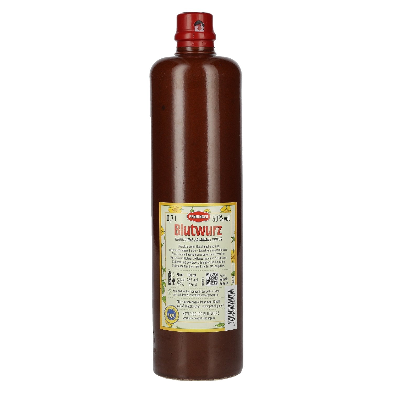 Penninger Blutwurz Kräuter Likör 50% vol. 0,7l
