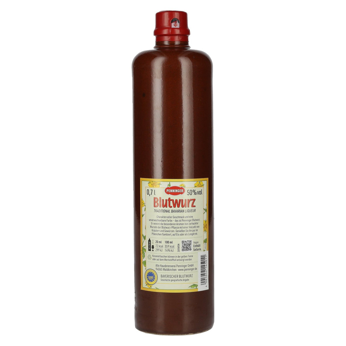 Penninger Blutwurz Kräuter Likör 50% Vol. 0,7l
