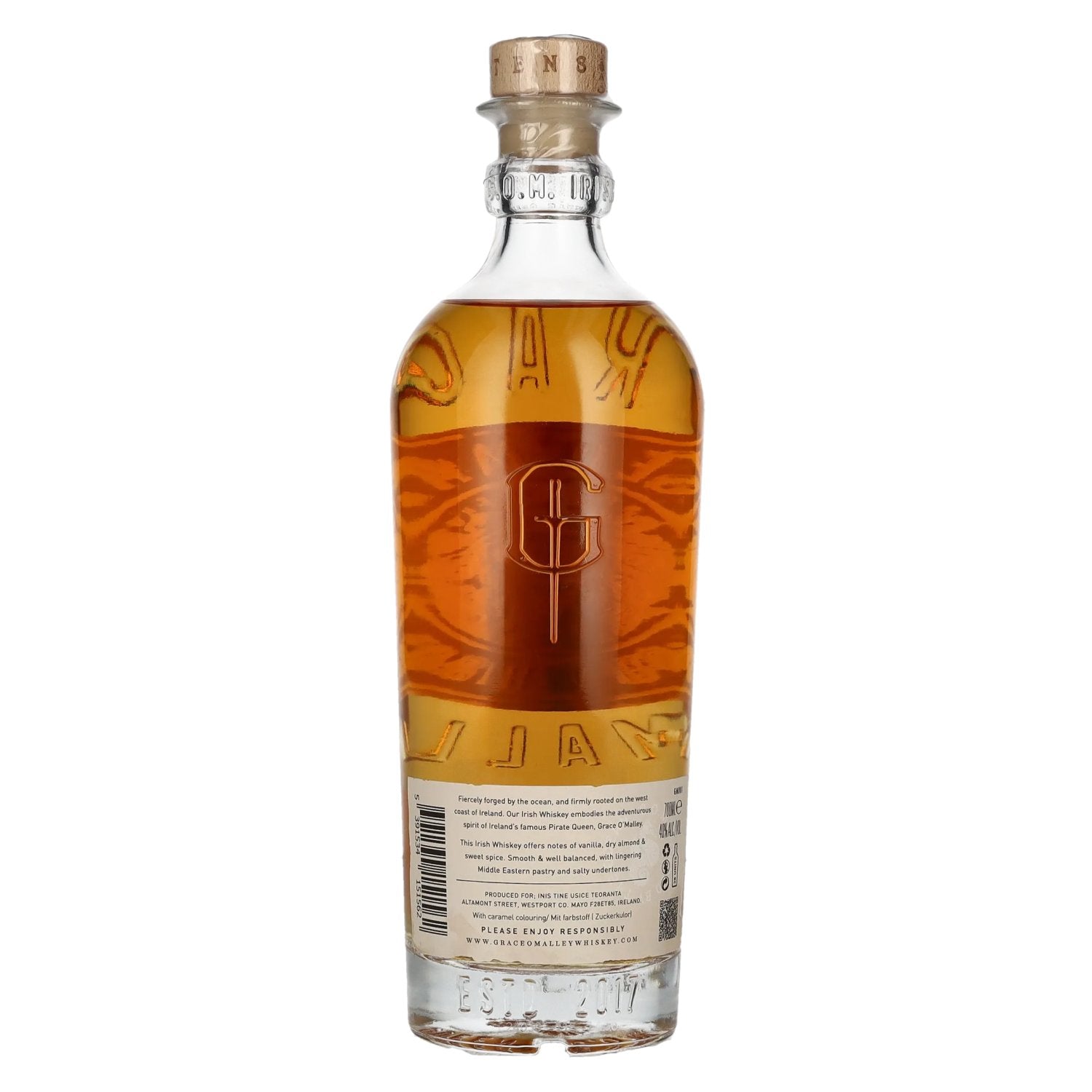 Grace O' Malley Irish Pirate Queen Whiskey Maritime Cask 40% Vol. 0,7l