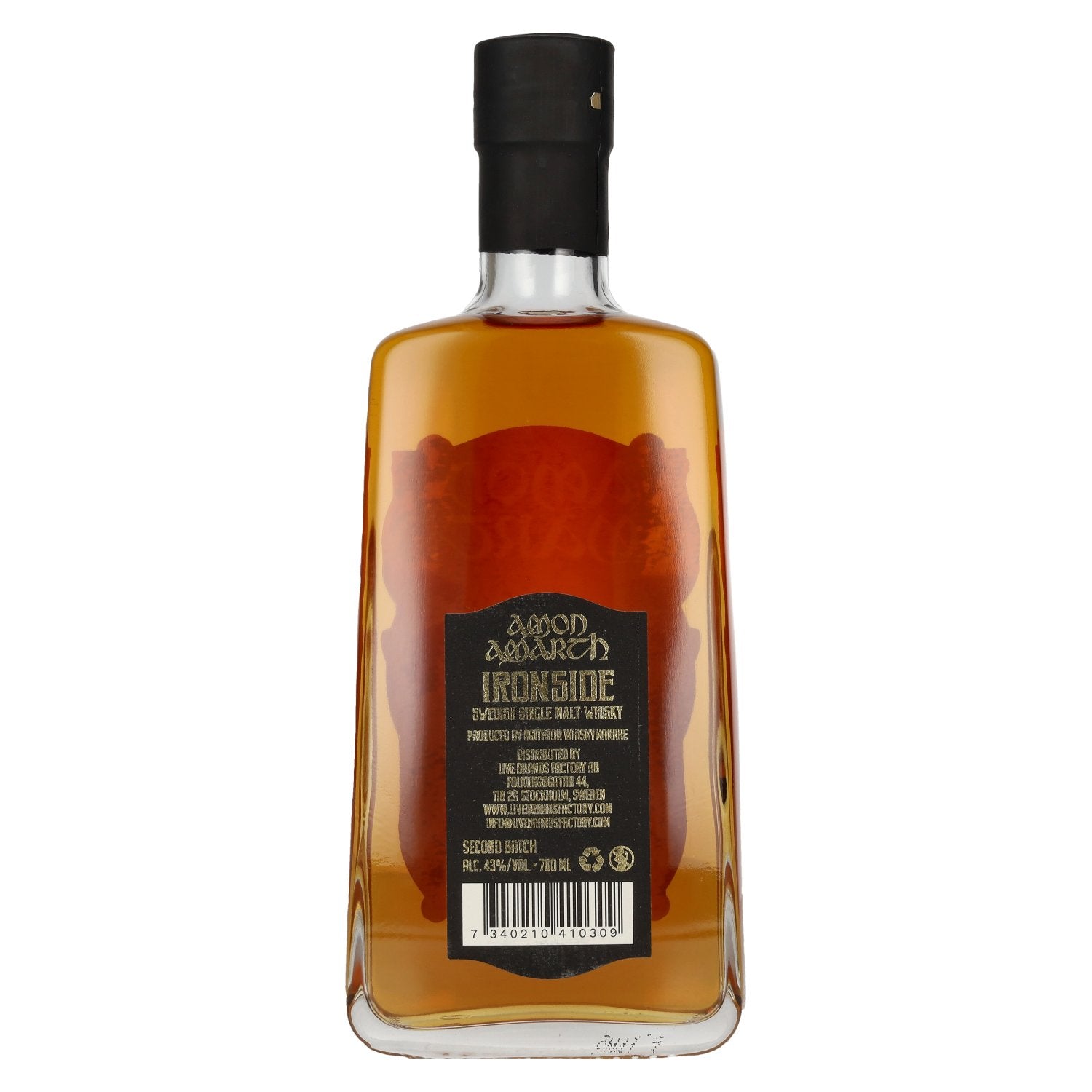 Amon Amarth Ironside Swedish Single Malt Whisky 43% Vol. 0,7l