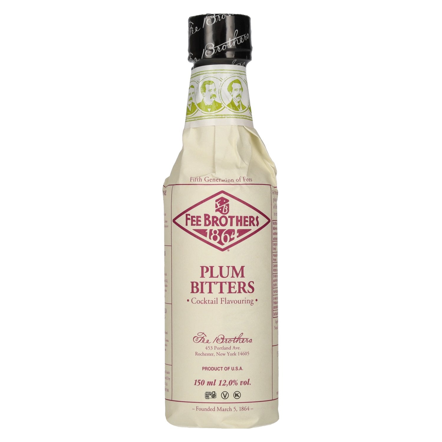 Fee Brothers Plum Bitters 12% ABV 0.15 l